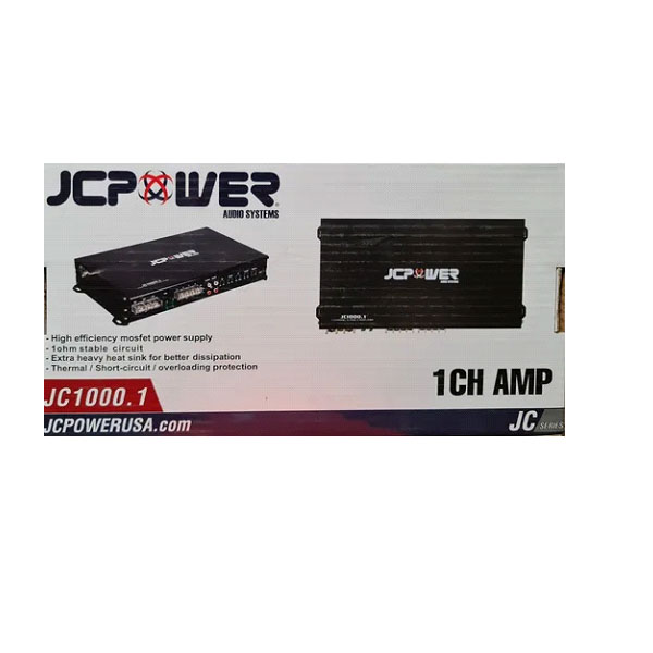Amplificador Clase D Jc Power De 1000 Watts Gran Calidad