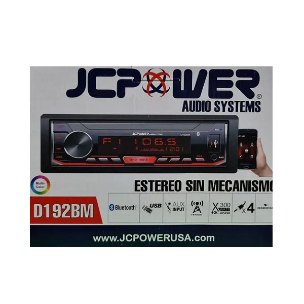 Amplificador Clase D Jc Power De 1000 Watts Gran Calidad