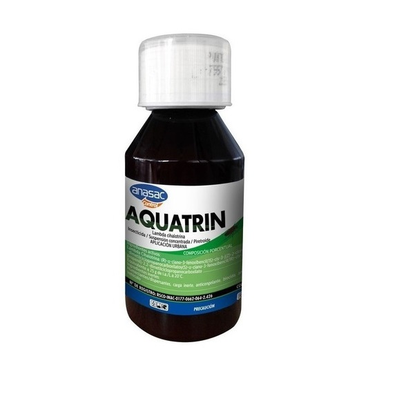 Insecticida Mosquitos y Moscas 100 ml Aquatrin