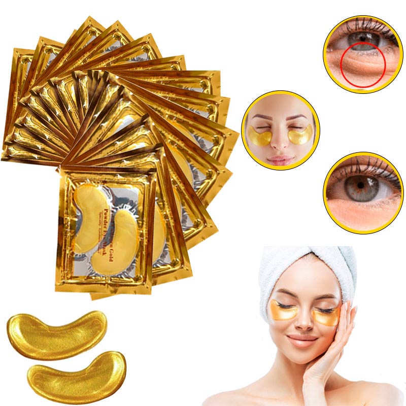 100 Parches De Colágeno Para Ojos 