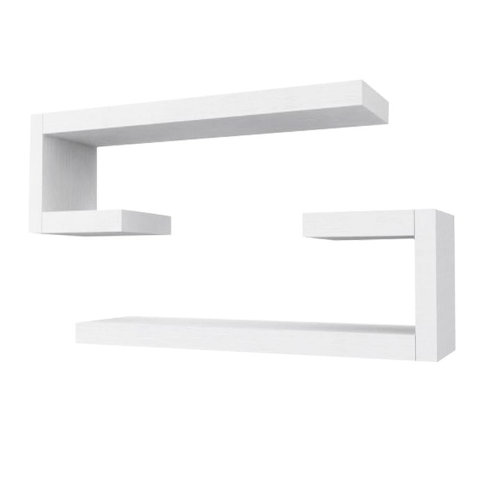 Repisa flotante BARROCO HOME modelo Bastón juego de 2  medida 60x15cm