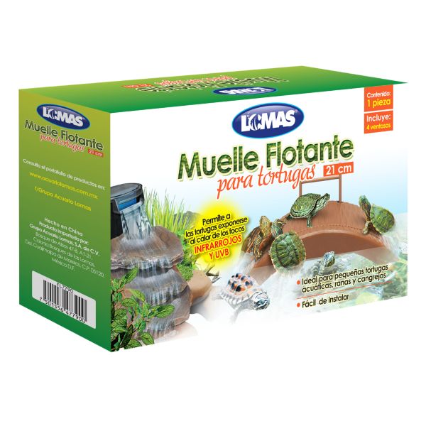 MUELLE FLOTANTE PARA TORTUGAS