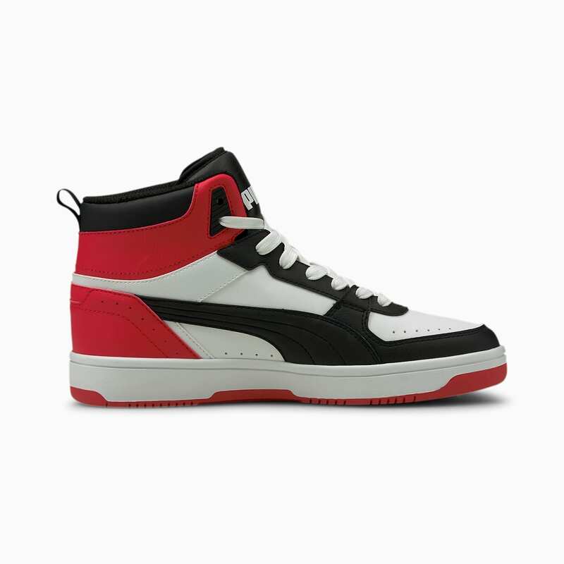 Tenis Puma Rebound Joy Blanco Rojo Negro de Caballero