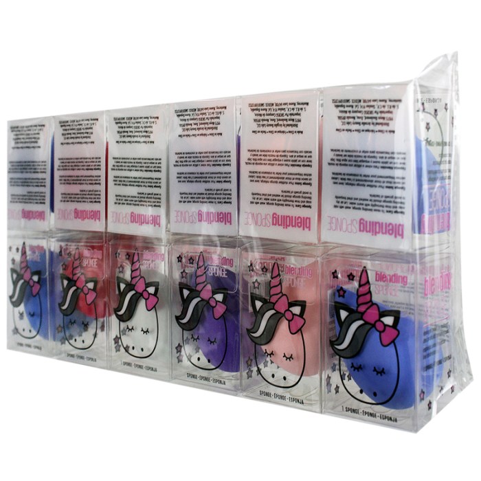 Esponja Asimétrica Aplicación Base Maquillaje Paquete 12 Pz EA-012