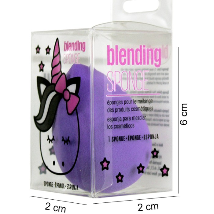 Esponja Asimétrica Aplicación Base Maquillaje Paquete 12 Pz EA-012