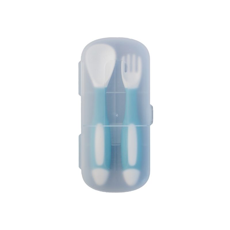 Set de Cubiertos Flexibles Papu Baby para bebés 
