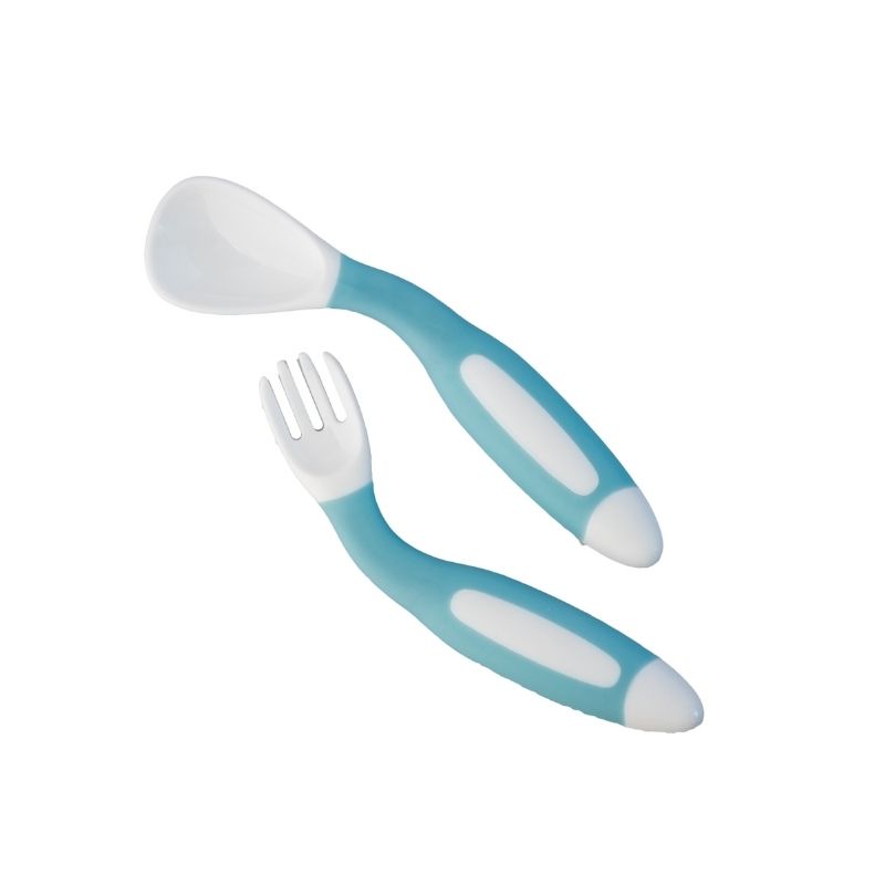 Set de Cubiertos Flexibles Papu Baby para bebés 