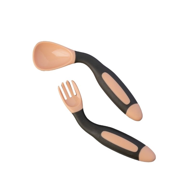 Set de Cubiertos Flexibles Papu Baby para bebés 