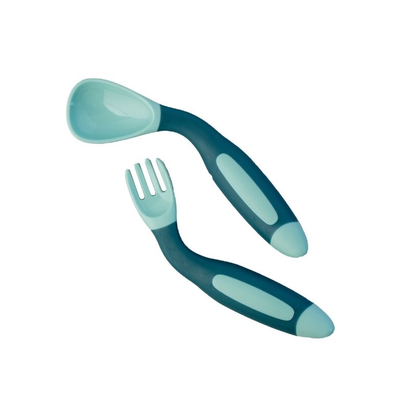 Set de Cubiertos Flexibles Papu Baby para bebés 