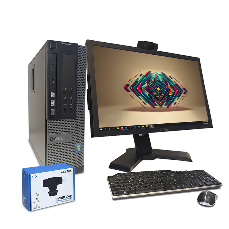 Monitor Pc De Escritorio Con Camara Computadora Core I3 4GB RAM