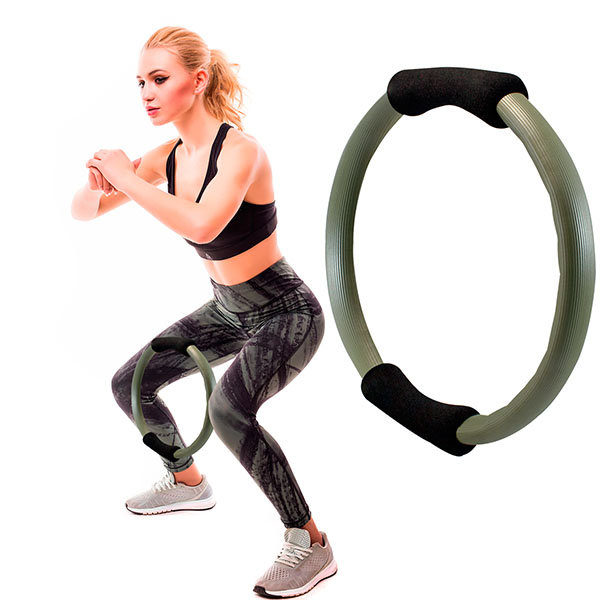 Anillo De Tonificación Aro De Pilates Yoga Doble Agarre