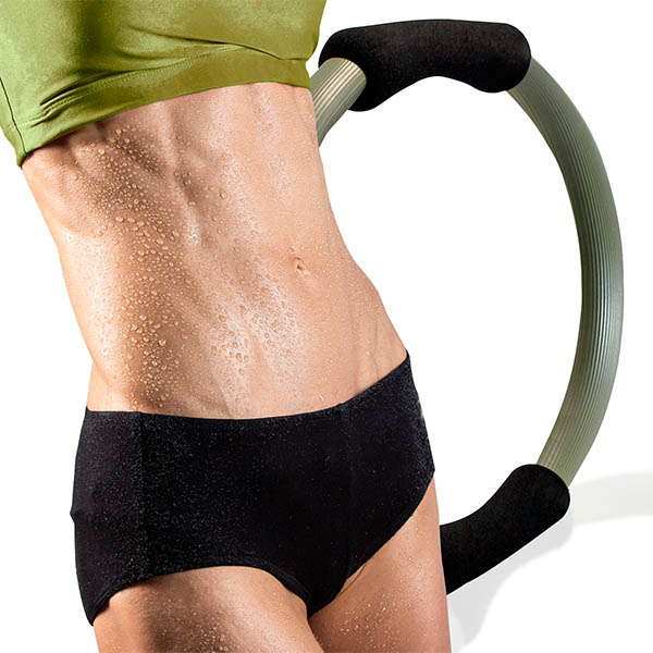 Anillo De Tonificación Aro De Pilates Yoga Doble Agarre