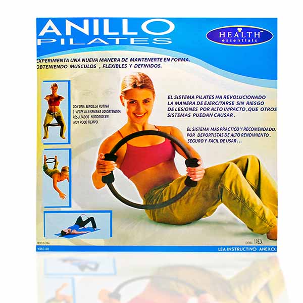 Anillo De Tonificación Aro De Pilates Yoga Doble Agarre