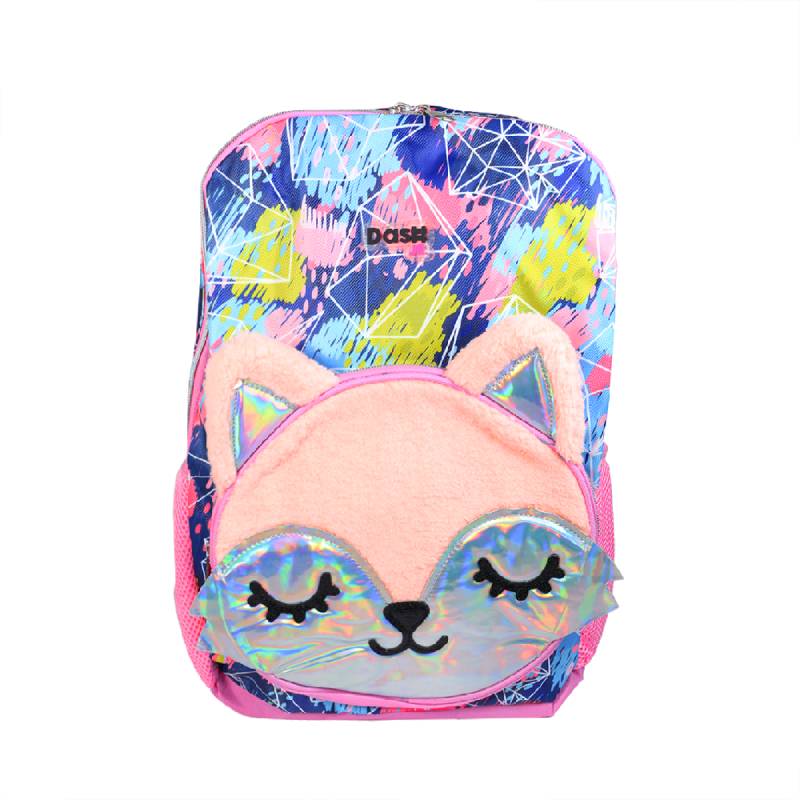 Mochila Backpack DASH Infantil Estampado Gatito 3D