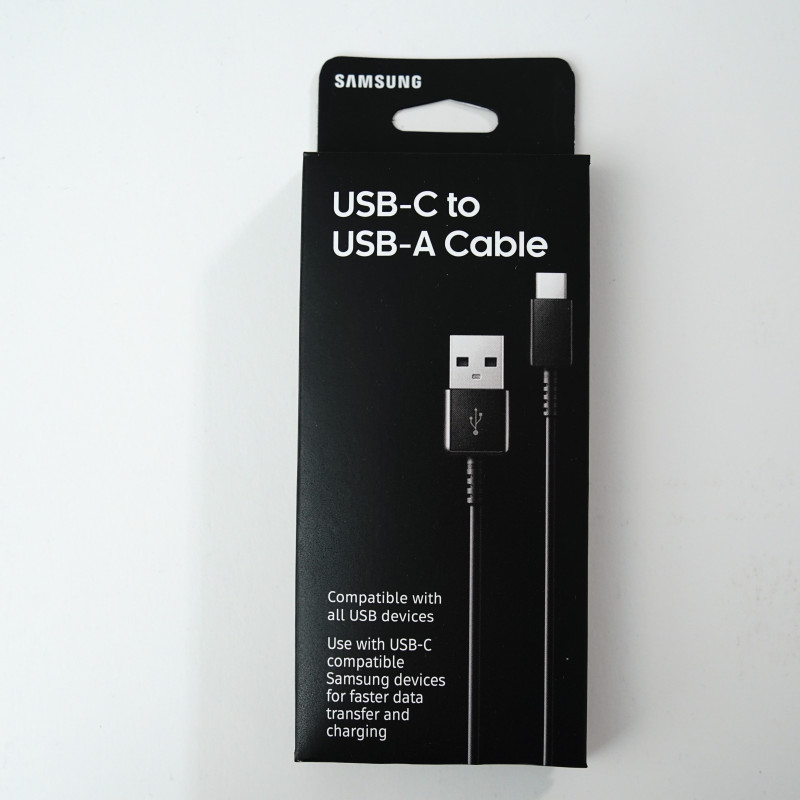 Samsung Cable Original (USB-A a USB-C) - Negro - 1.2 Metros