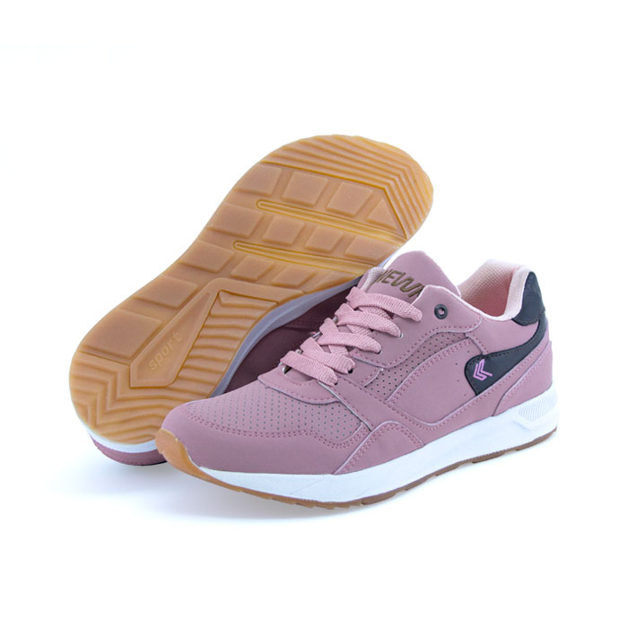 Tenis Newk Para Mujer Línea Legamo Color Rosa Palo