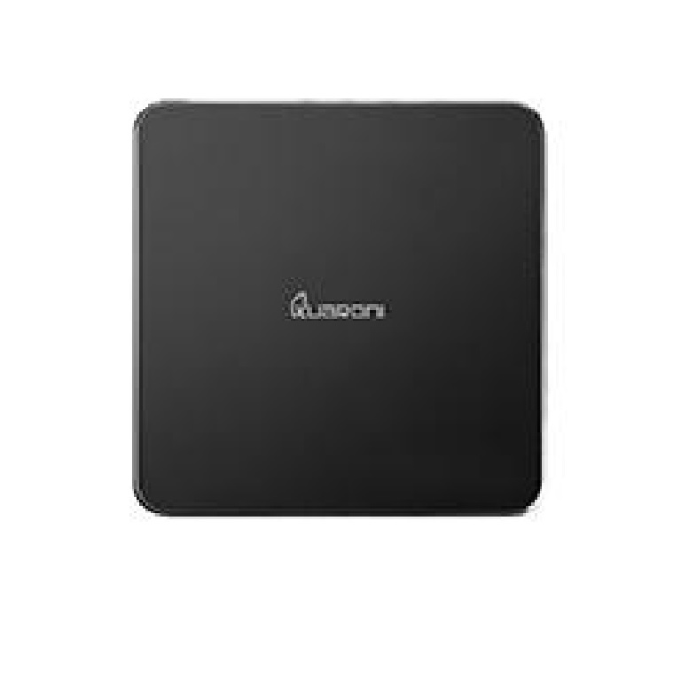 TV BOX QUARONI QUAD CORE 1GB 8GB LAN WIFI HDMI AV CR SPDIF ANDROID 6.0 NEGRO QAC-001 SMART TV USB