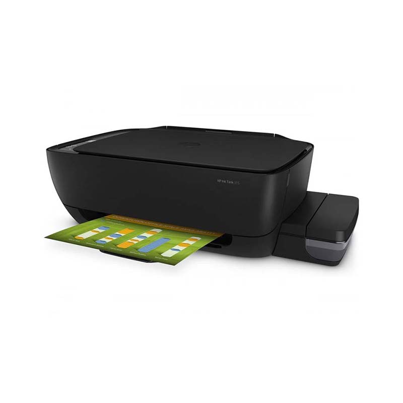 Multifuncional HP Ink Tank 315 de inyección de tinta a color, Impresora, Copiadora, Escáner