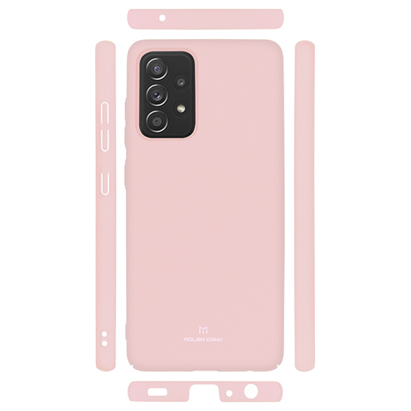 Funda Molan Cano Super Fit Policarbonato Para Samsung Galaxy A52 Color Rosa