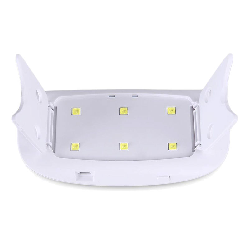 Mini secador UV LED para uñas de bolsillo.