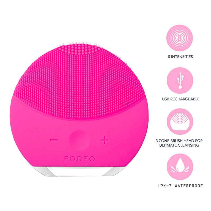 Limpiador Facial Exfoliante  Eléctrico Recargable Cepillo Exfoliante B