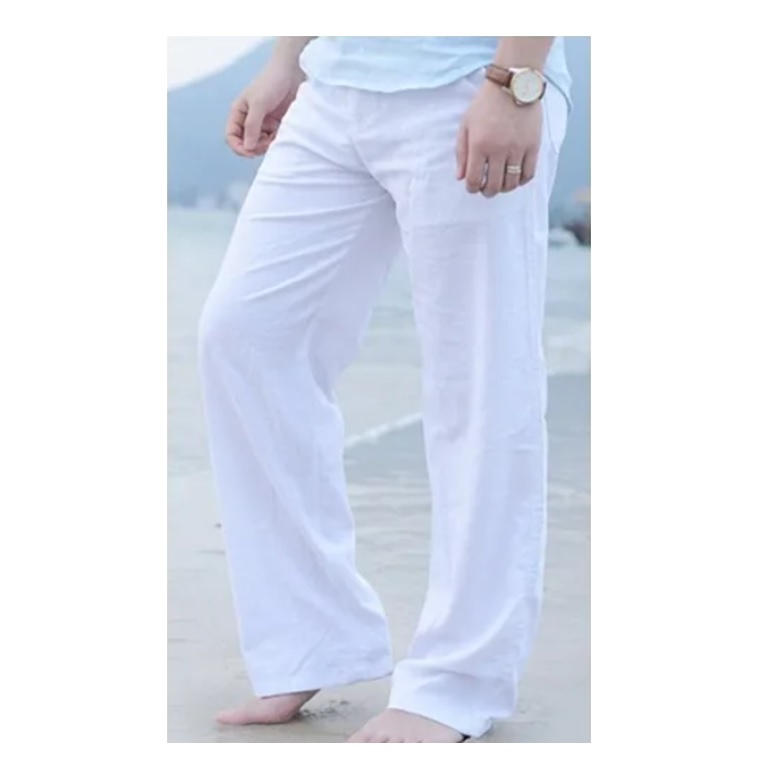 Pantalón De Manta Para Hombre, Playa, Descanso, Yoga