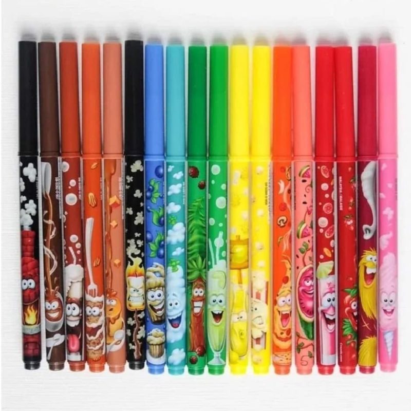 Plumones Crayola Doodle Scents Lavables - 25 Plumones Con Aroma