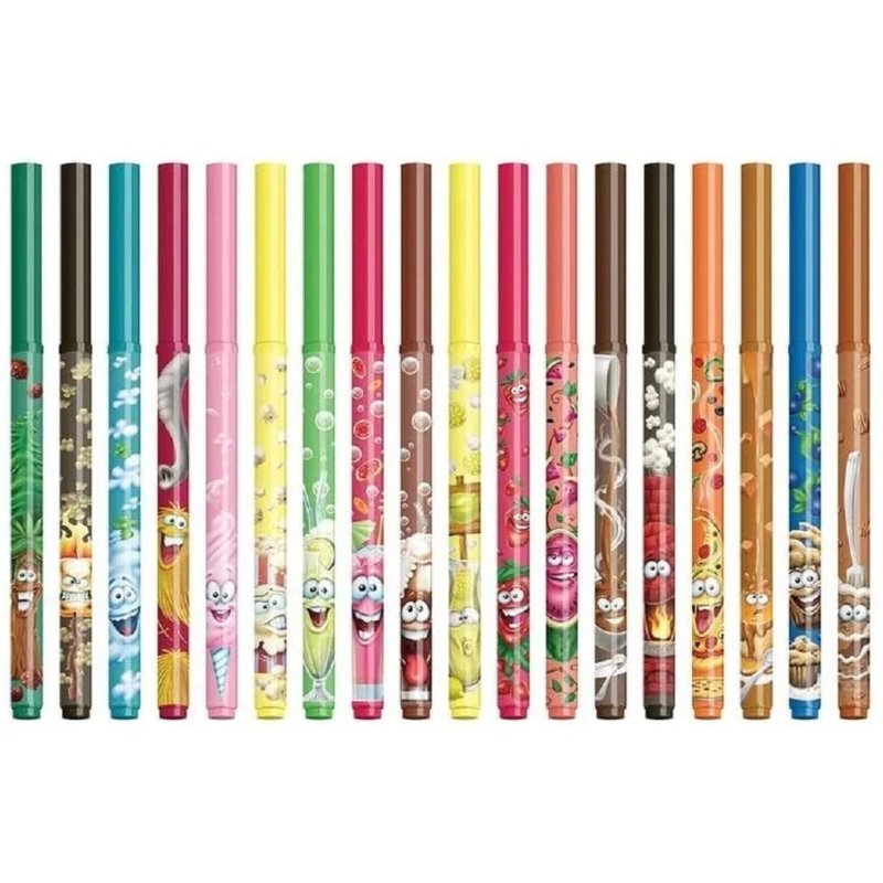 Plumones Crayola Doodle Scents Lavables - 25 Plumones Con Aroma