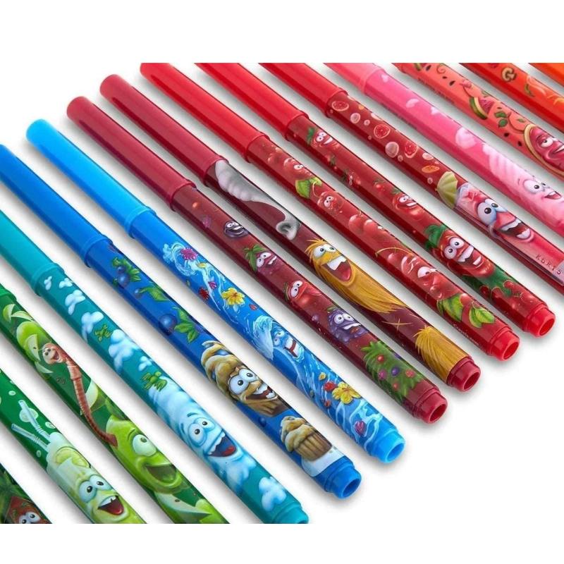 Plumones Crayola Doodle Scents Lavables - 25 Plumones Con Aroma