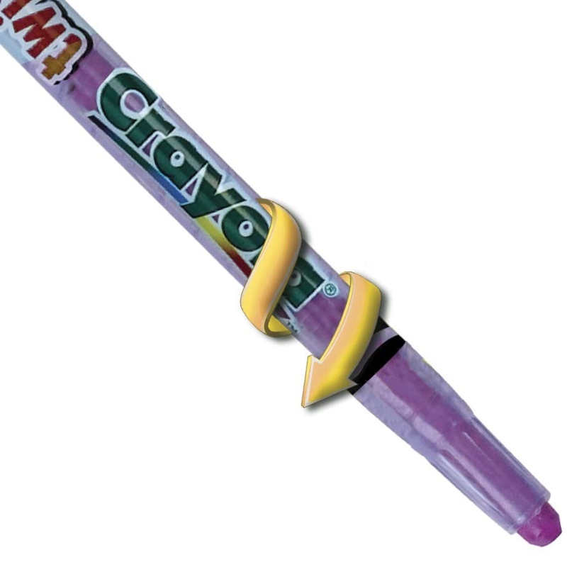 Crayones Twisteables Crayola 12pz - Lápices de Colores