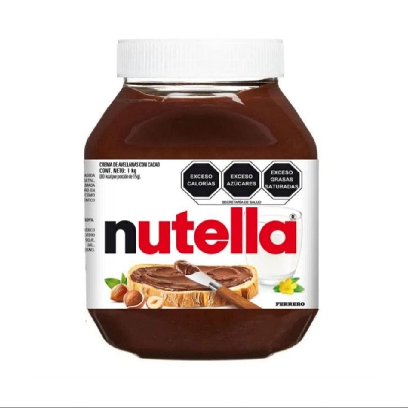 Nutella Ferrero crema de avellanas con cacao 1 kg
