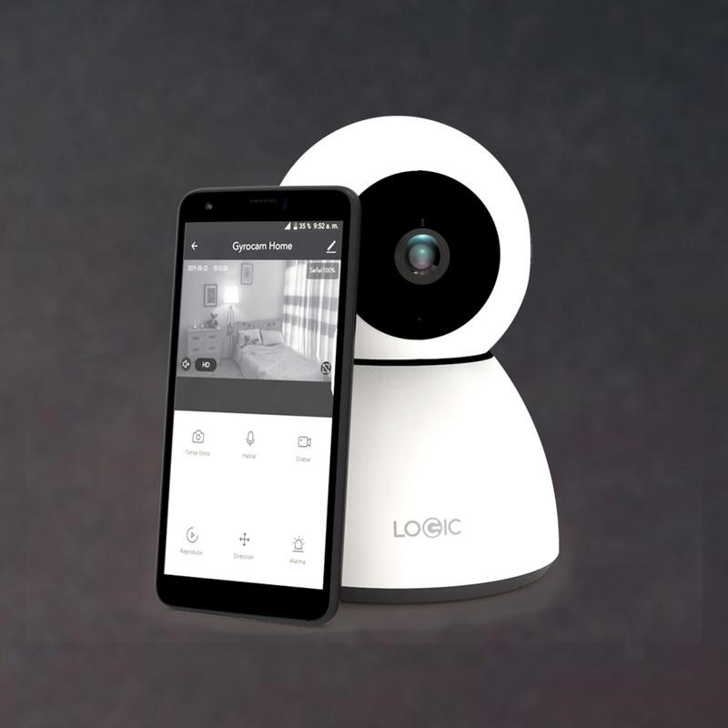 Cámara de seguridad Inteligente Logic modelo LO-41SGY10-W