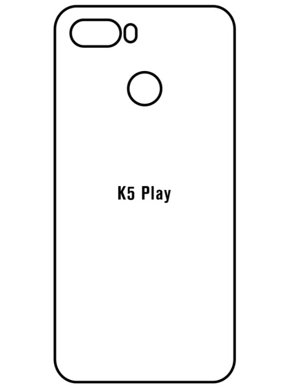 Jeco 99F Kit de Mica Hidrogel AZUL Frontal+Trasera LENOVO K5 PLAY