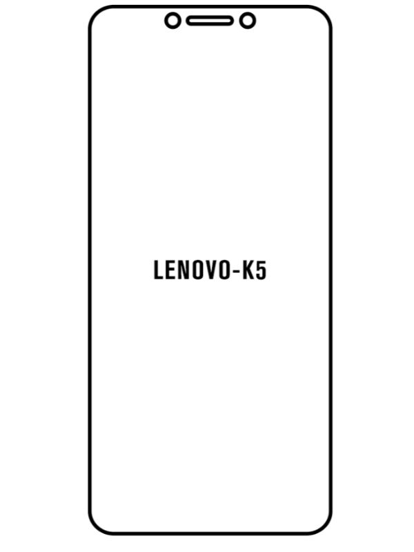 Jeco 99F Kit de Mica Hidrogel AZUL Frontal+Trasera LENOVO K5