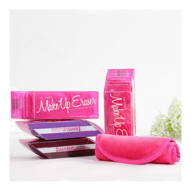 Toalla Desmaquillante Compraymas Make Up Eraser Color Rosa Toalla de Tela 