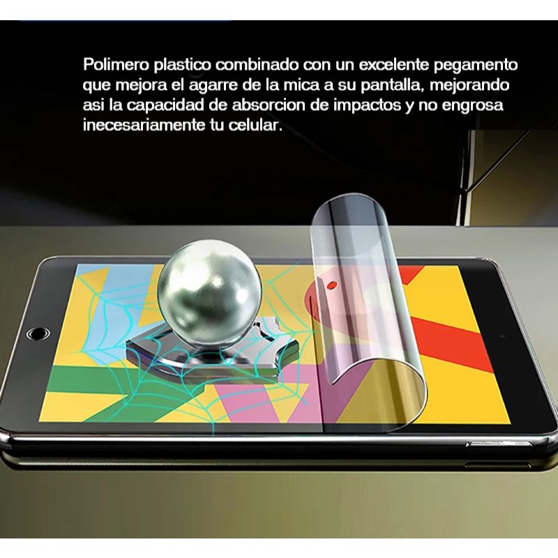 Jeco 99F Kit de Mica Hidrogel AZUL Frontal+Trasera BLU G 70