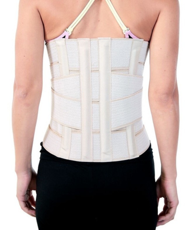 Faja Dorso Lumbar Dorsal Reforzada  Talla S