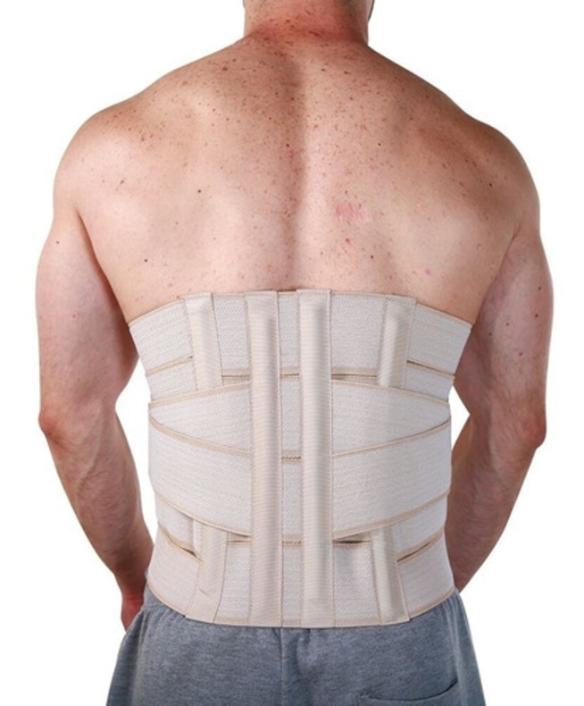 Faja Dorso Lumbar Dorsal Reforzada  Talla S