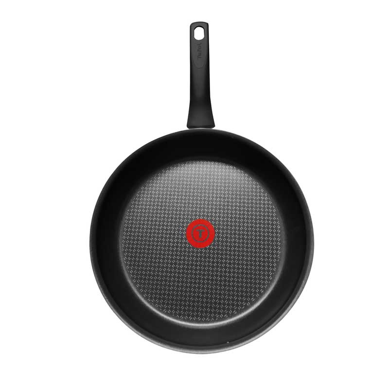 Sartén 30 cm con Antiadherente Hard Titanium So Generous Rojo T FAL C3710712