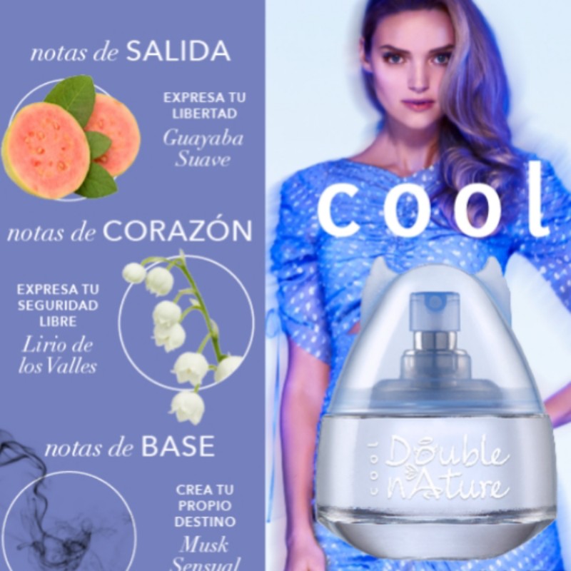 Double Nature Cool+ Crazy Eau de Toilette by Jafra