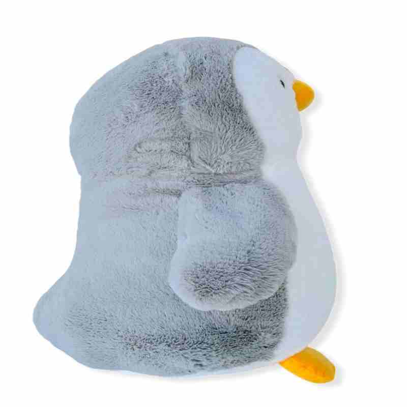 pinguino de peluche gigante suavecito 60cm