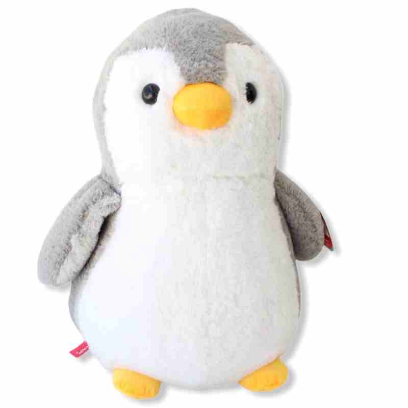 pinguino bebe de peluche suavecito 25cm