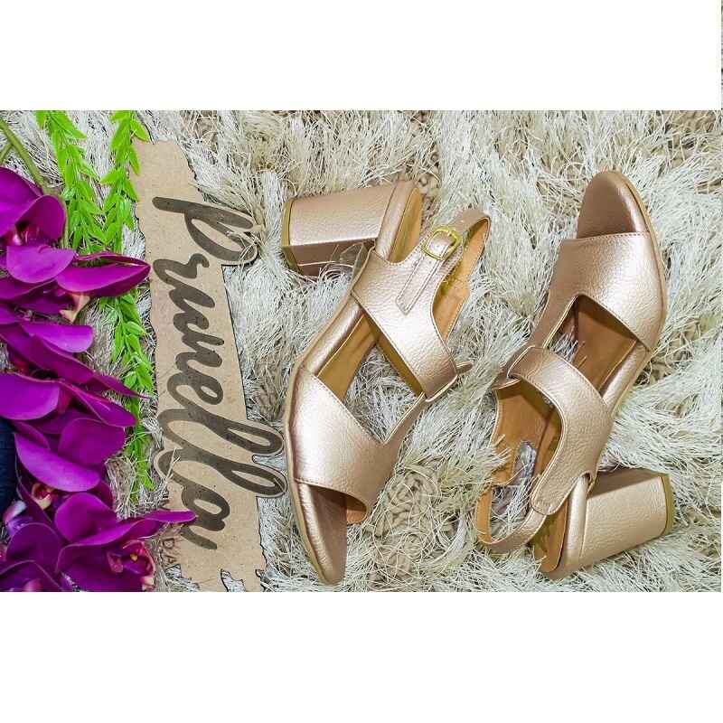 Sandalias Zapatos Mujer Tacon Zapatillas Plataforma 97 /z Dorado