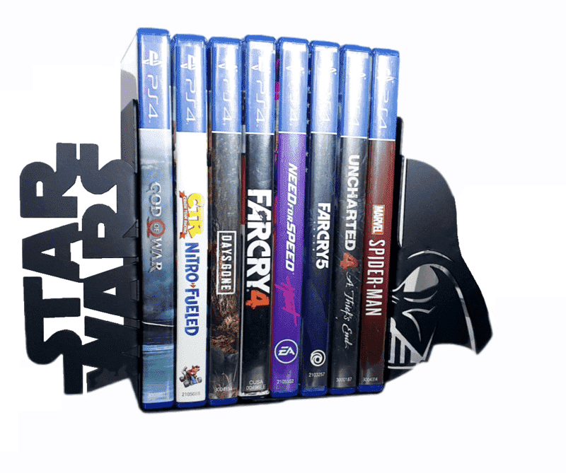 Stand Soporte Organizador Vader Videojuegos Metalico