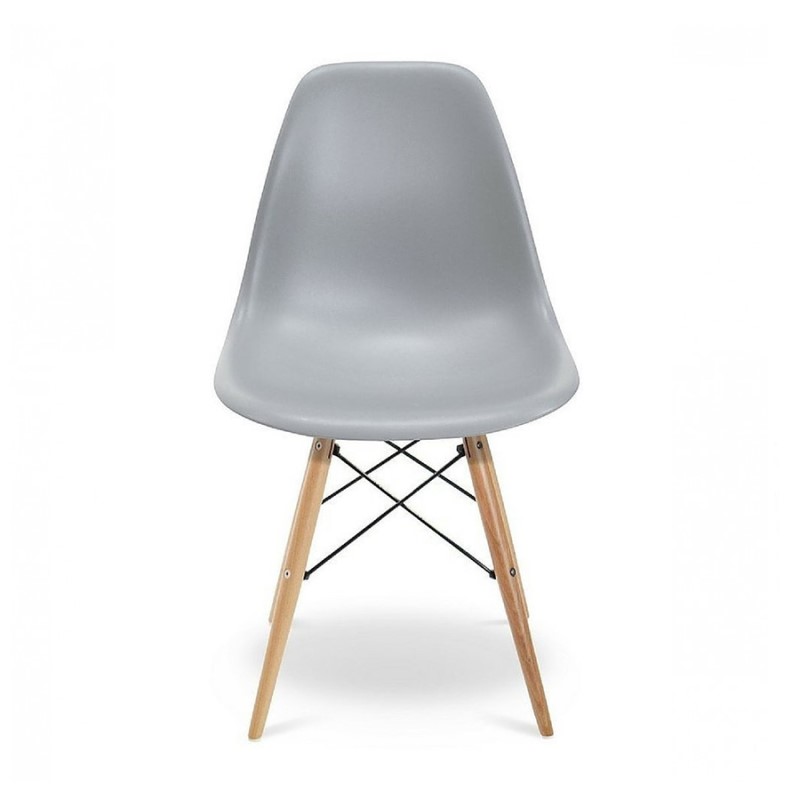 4 PACK SILLA EAMES STYLE GRIS CLARO