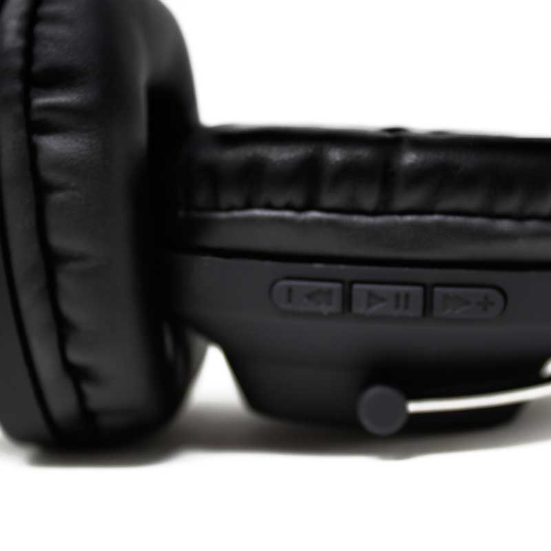 Audifonos Diadema Bluetooth con Cable Extraíble para Niño Y Niña Exo Negro Moki