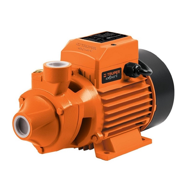 Bomba para Agua Eléctrica Periférica 1 Hp Truper Naranja max. Altura 70 m uso Agricola Casa BOAP-1