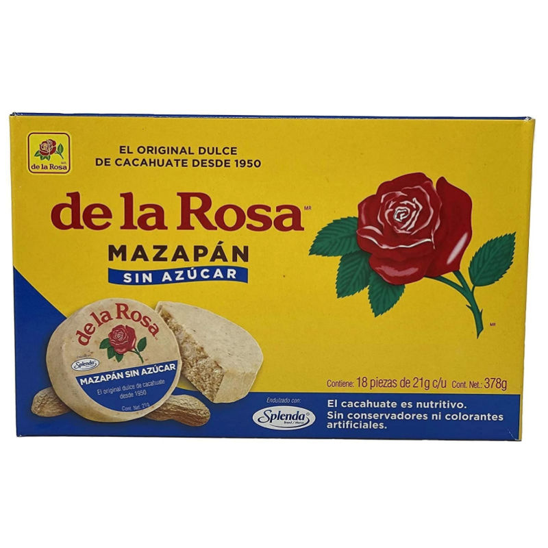Mazapan Splenda de La Rosa Mazapan sin Azúcar Cacahuate