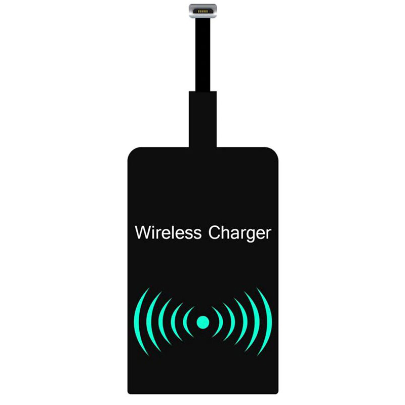 Adaptador Receptor Carga Inalámbrica Micro USB Tipo A Qi