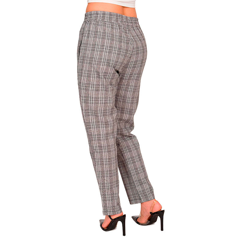 Pantalón Cuadros Moda Mujer V-8809